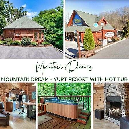 Mountain View Family Cabin W Game Room & Pool Sevierville Exteriör bild