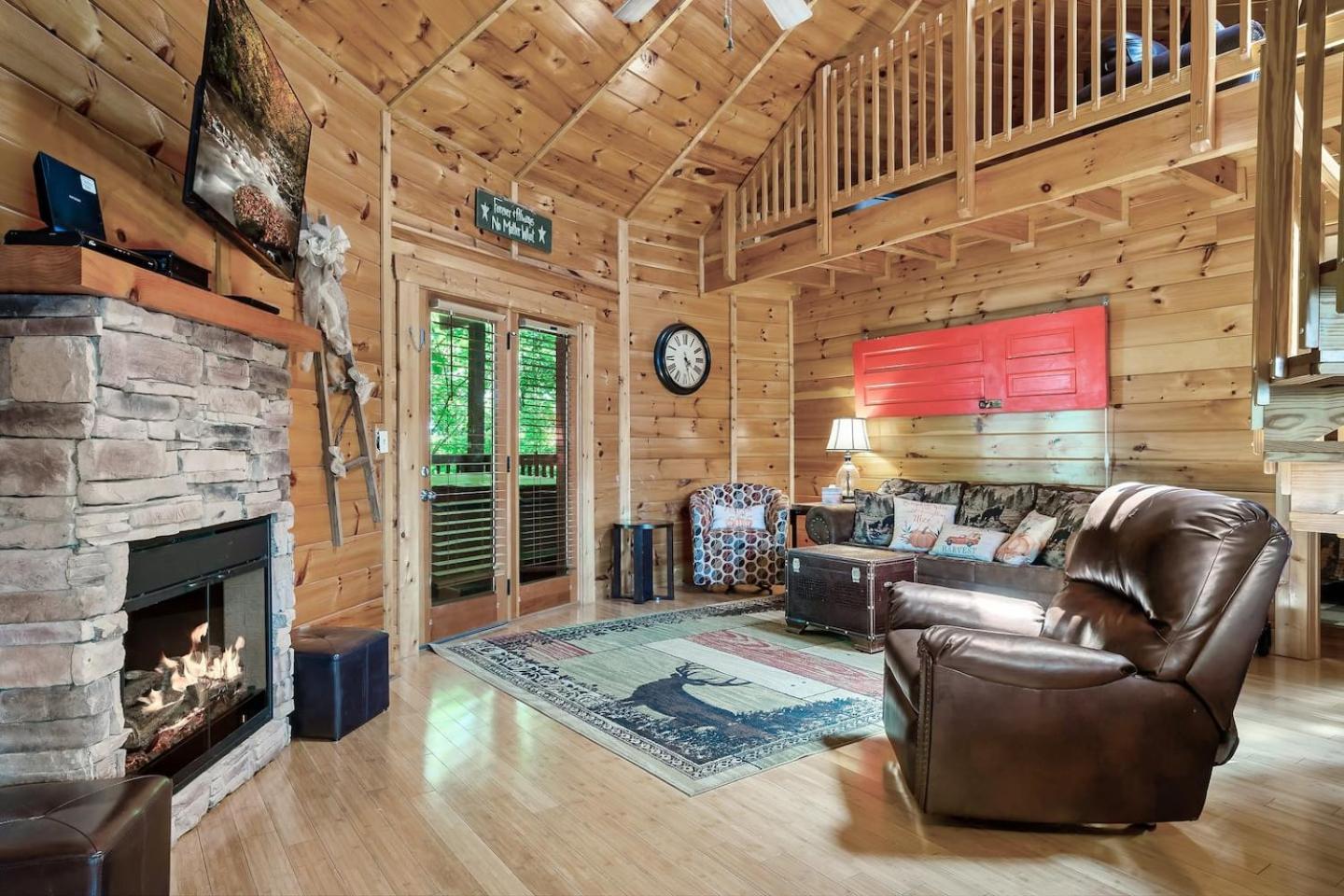 Mountain View Family Cabin W Game Room & Pool Sevierville Exteriör bild