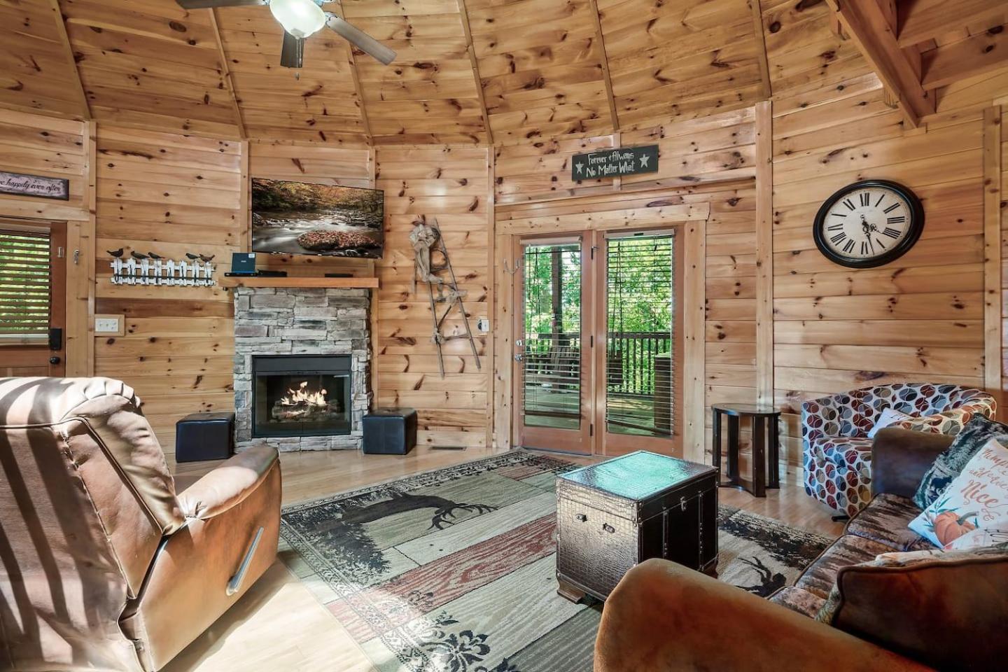 Mountain View Family Cabin W Game Room & Pool Sevierville Exteriör bild