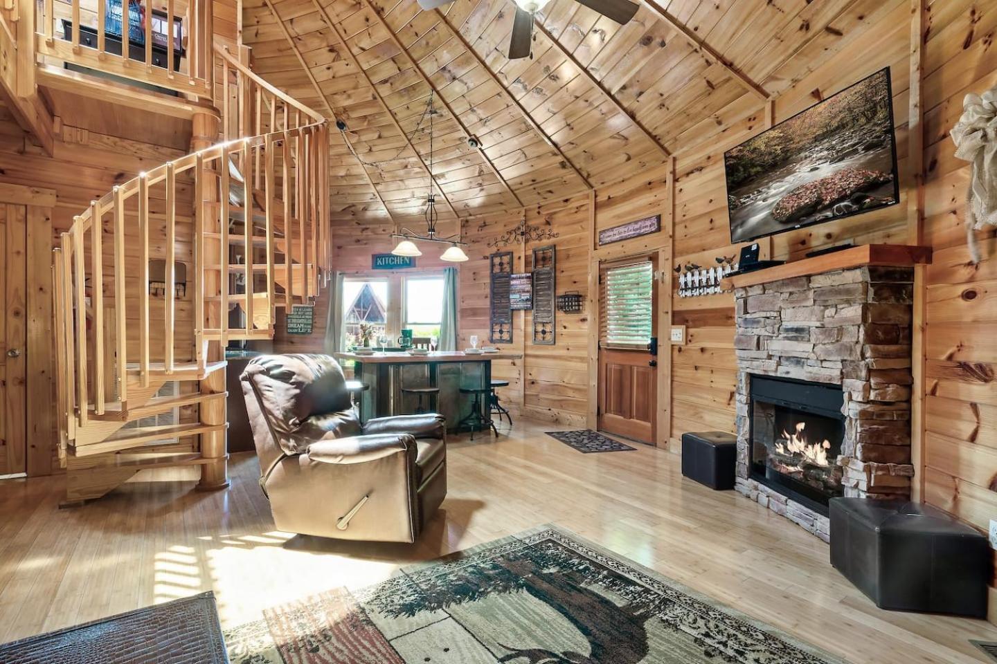 Mountain View Family Cabin W Game Room & Pool Sevierville Exteriör bild