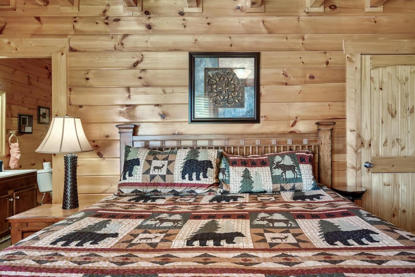 Mountain View Family Cabin W Game Room & Pool Sevierville Exteriör bild