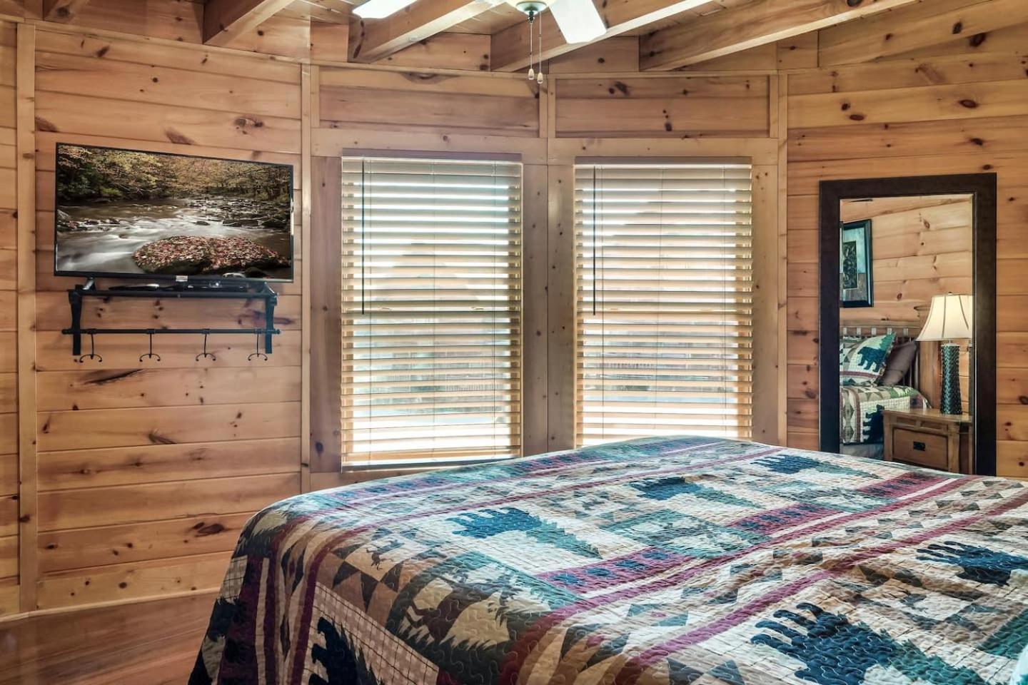 Mountain View Family Cabin W Game Room & Pool Sevierville Exteriör bild